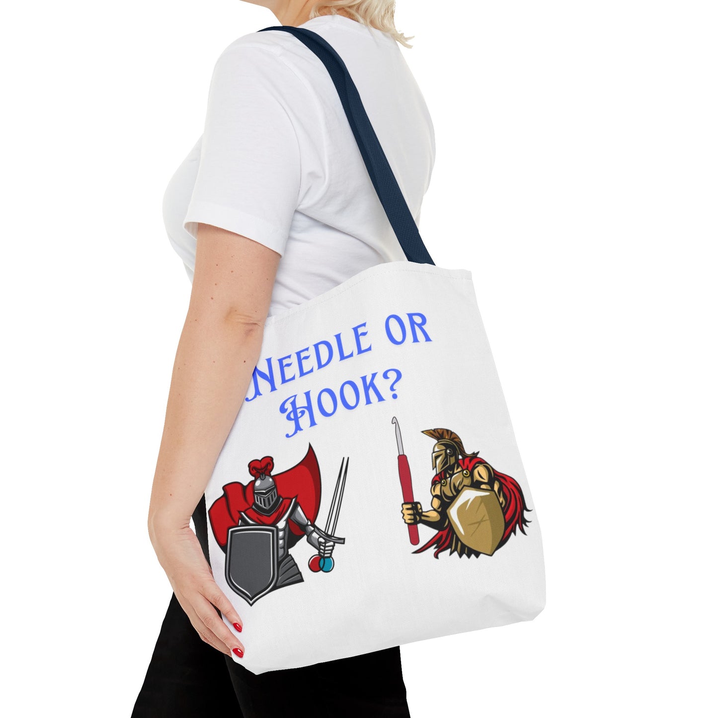 Needle or Hook? Warriors Tote Bag