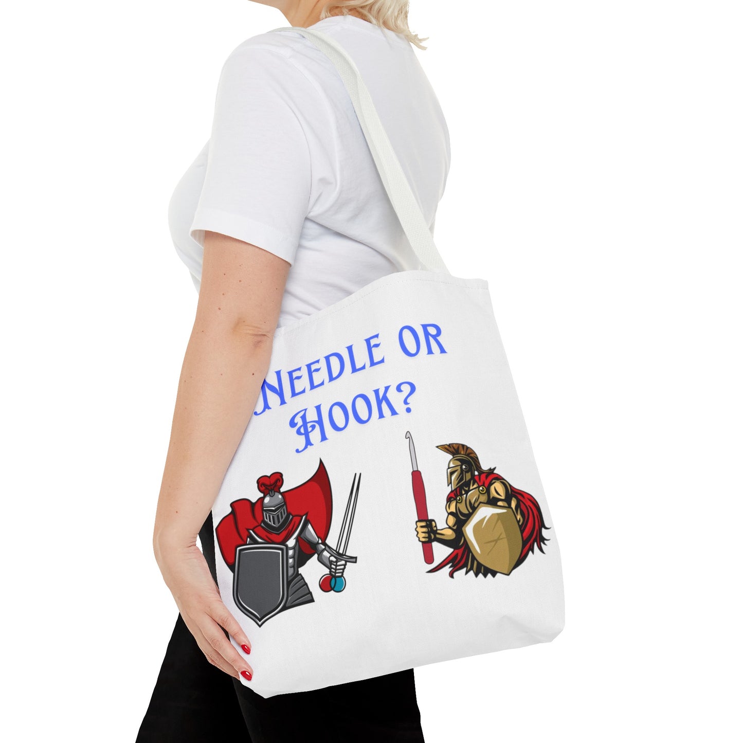 Needle or Hook? Warriors Tote Bag