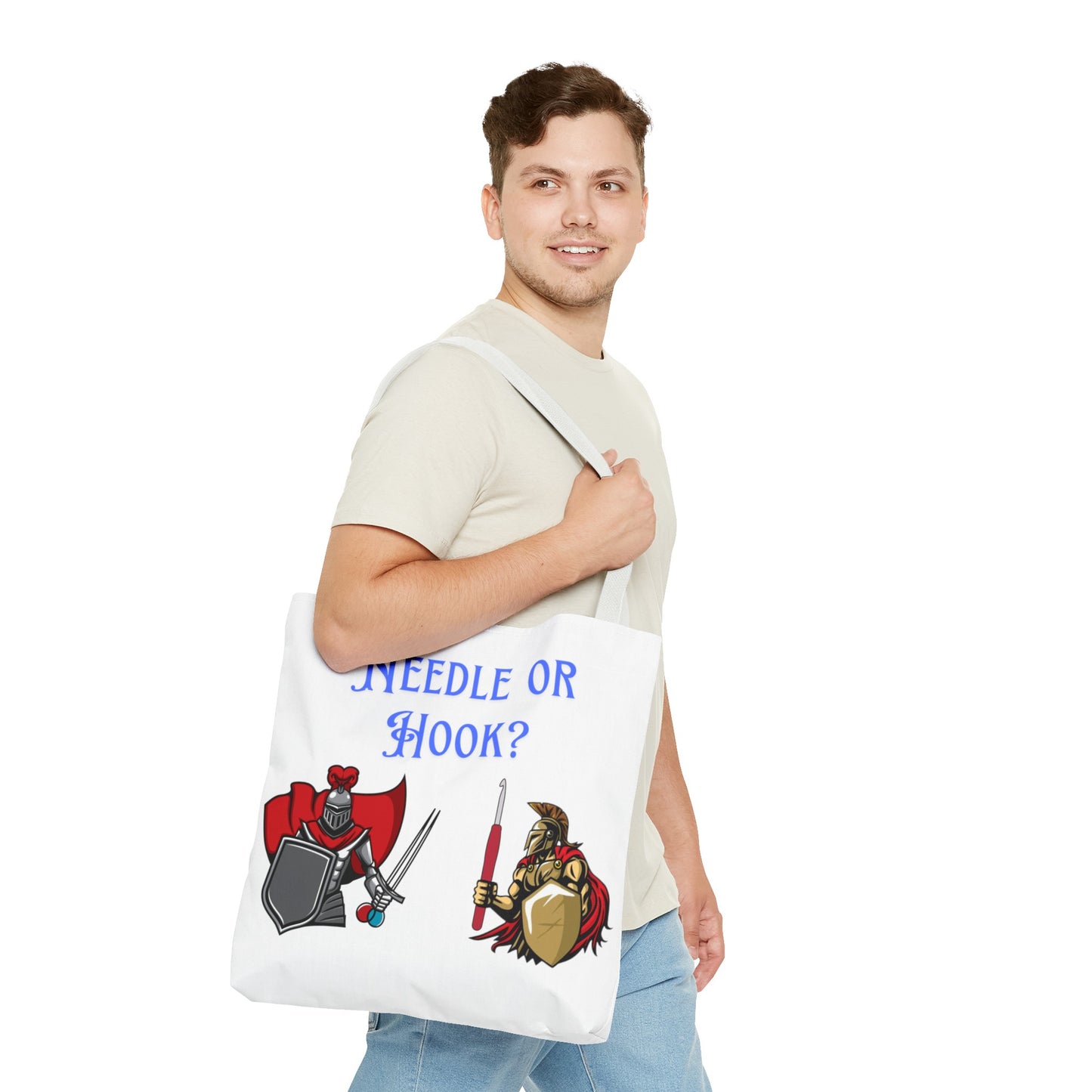 Needle or Hook? Warriors Tote Bag