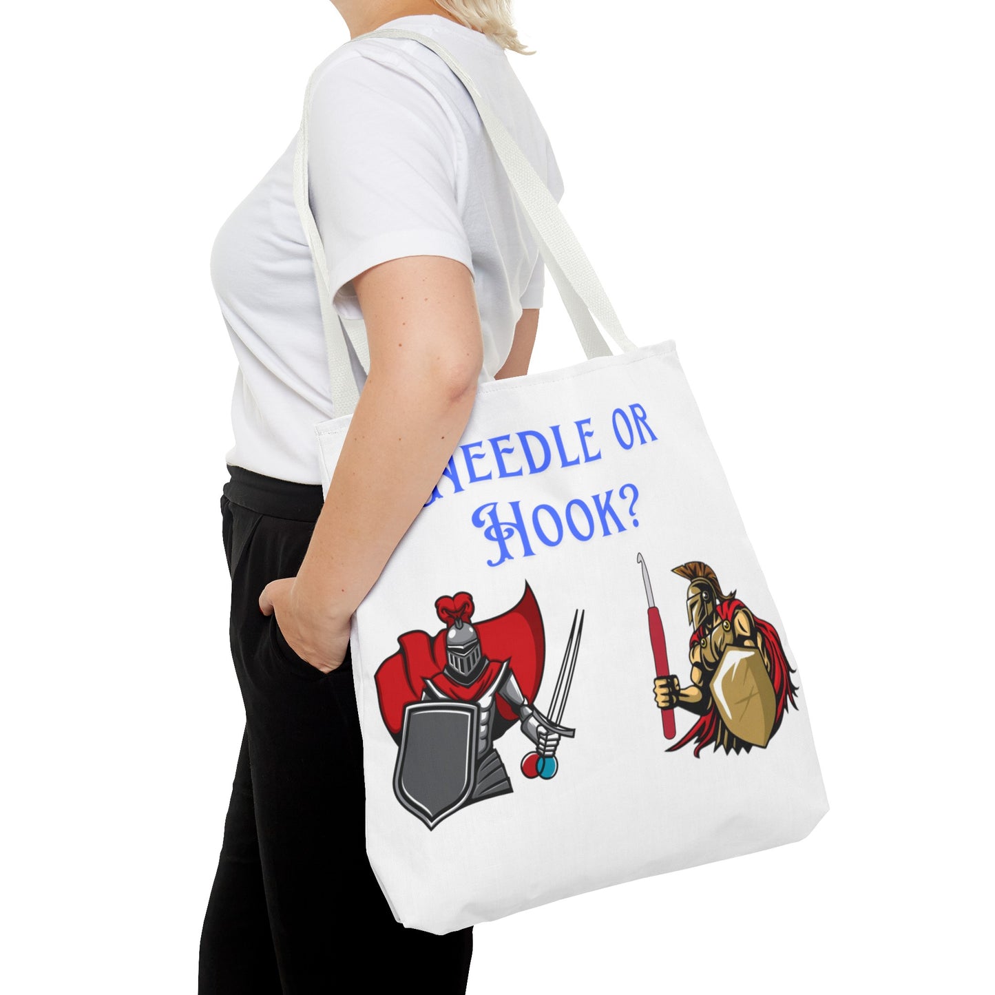 Needle or Hook? Warriors Tote Bag