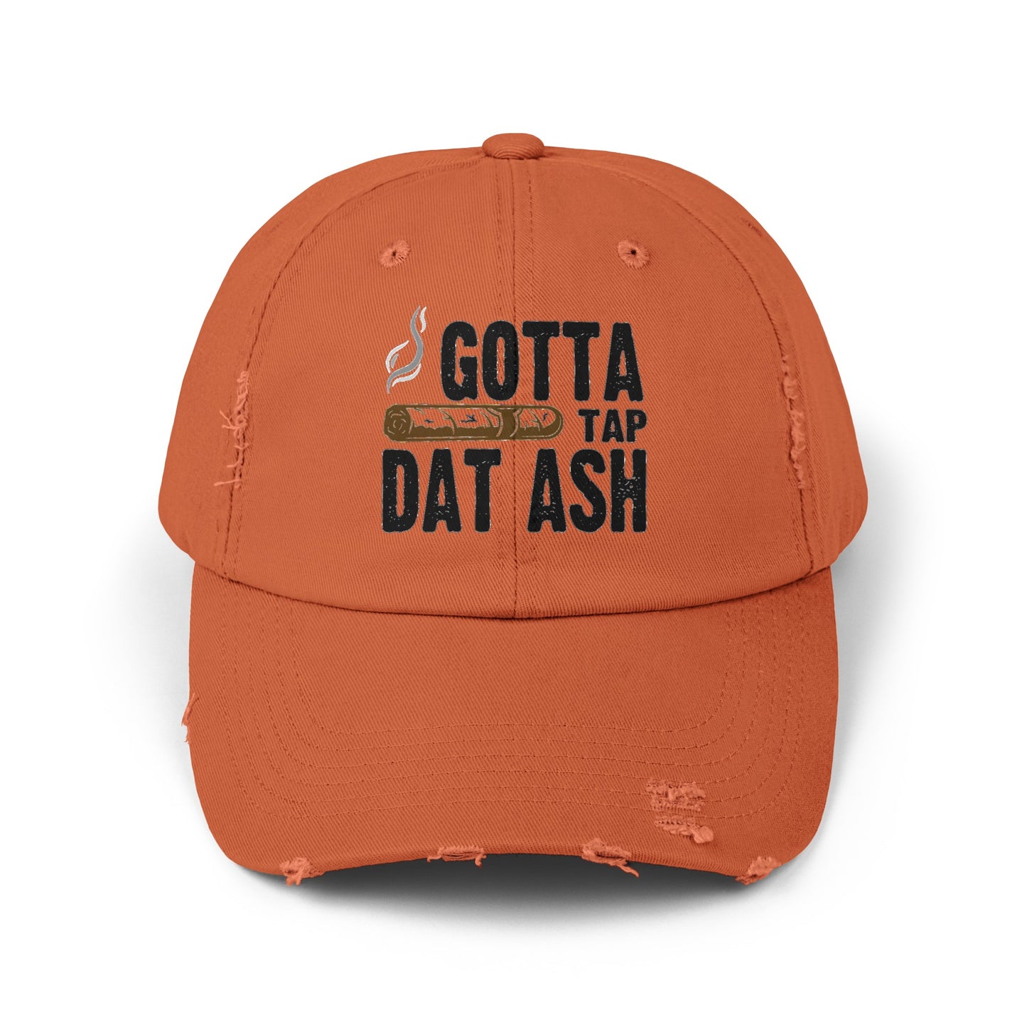 "Tap that Ash" Unisex Distressed Cap