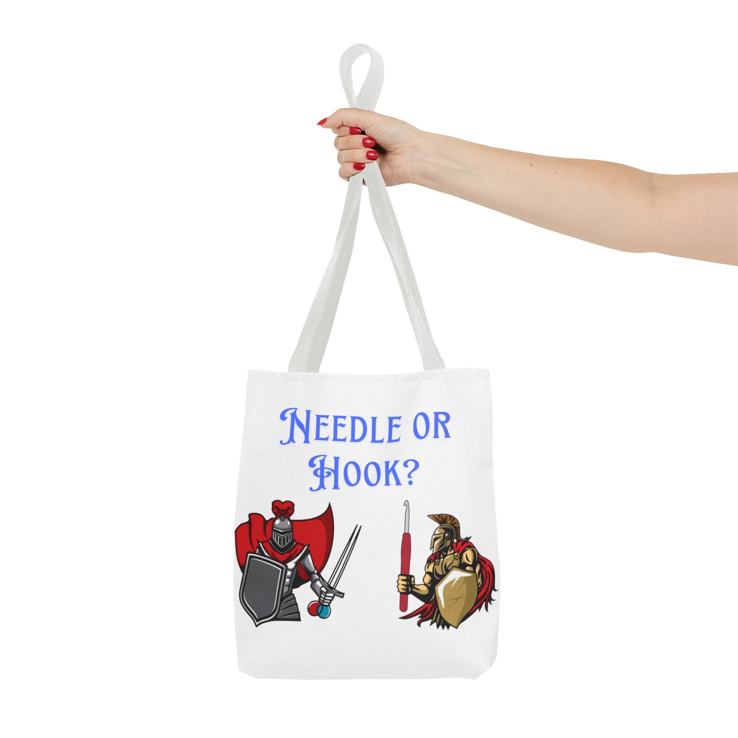 Needle or Hook? Warriors Tote Bag