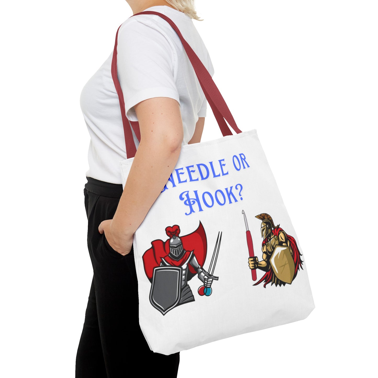 Needle or Hook? Warriors Tote Bag