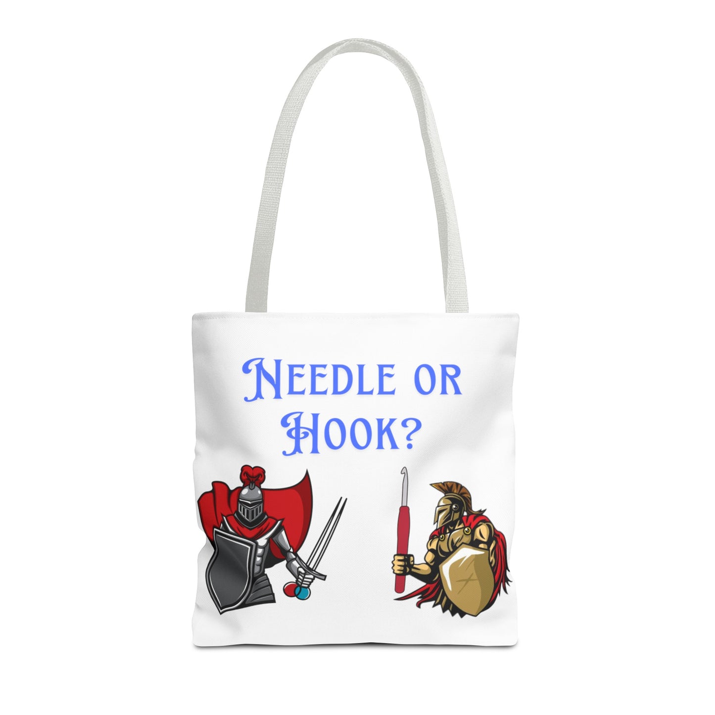 Needle or Hook? Warriors Tote Bag