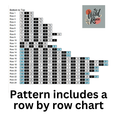 ALOHA GREETINGS Crochet Pattern 150x170