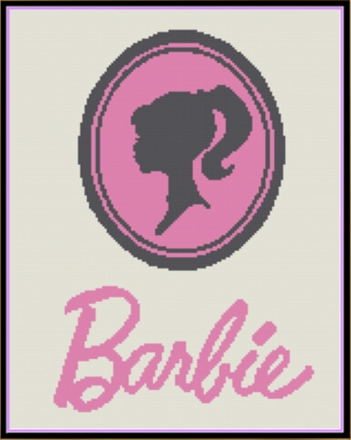 Barbie Silhouette Crochet Pattern 150x190