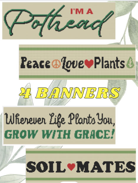 PLANT BUNDLE - SC Blocks 70x70 Banners 210x70