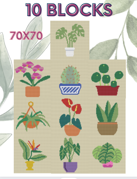 PLANT BUNDLE - SC Blocks 70x70 Banners 210x70