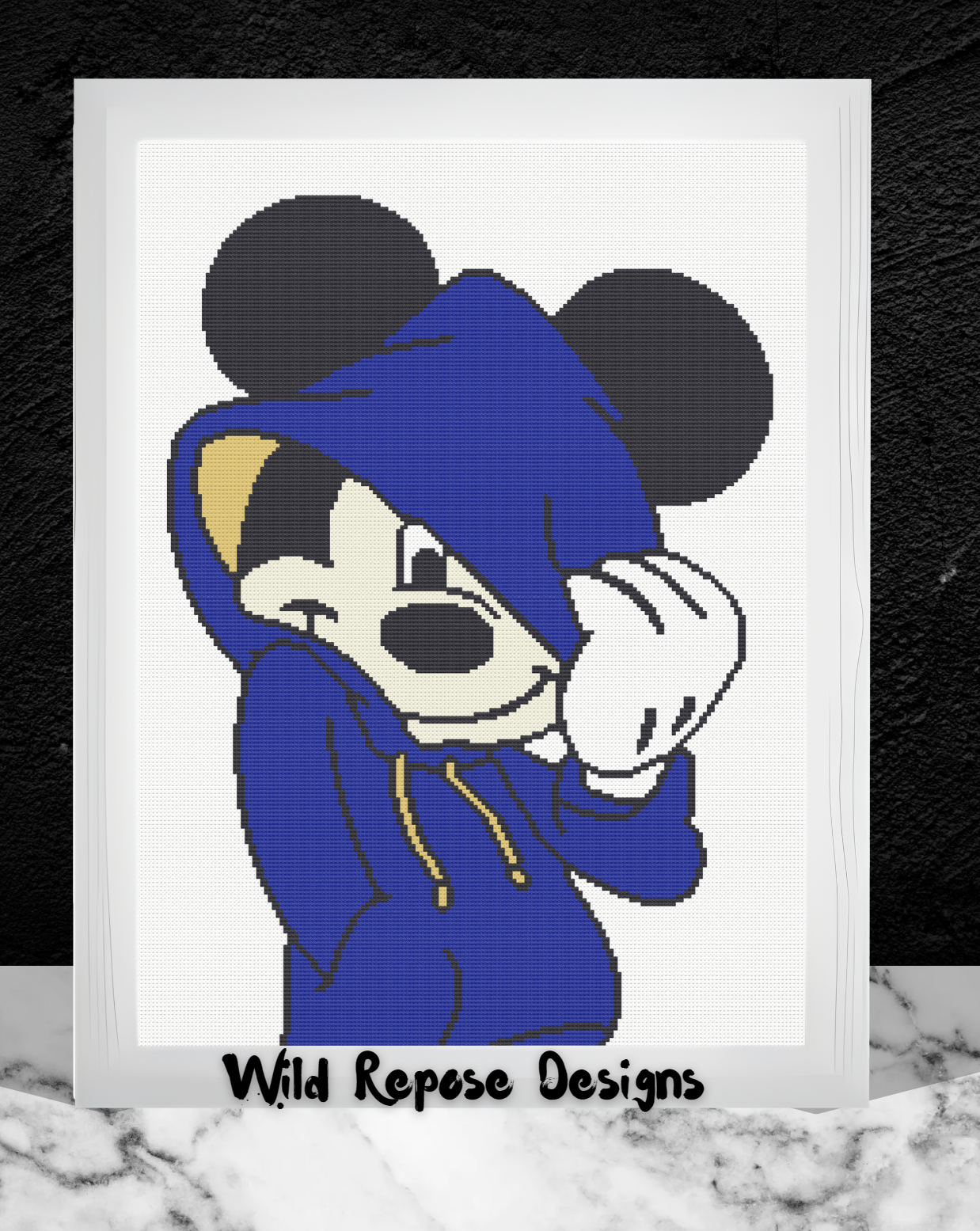 Mickey with Hoodie Crochet Pattern 192x240