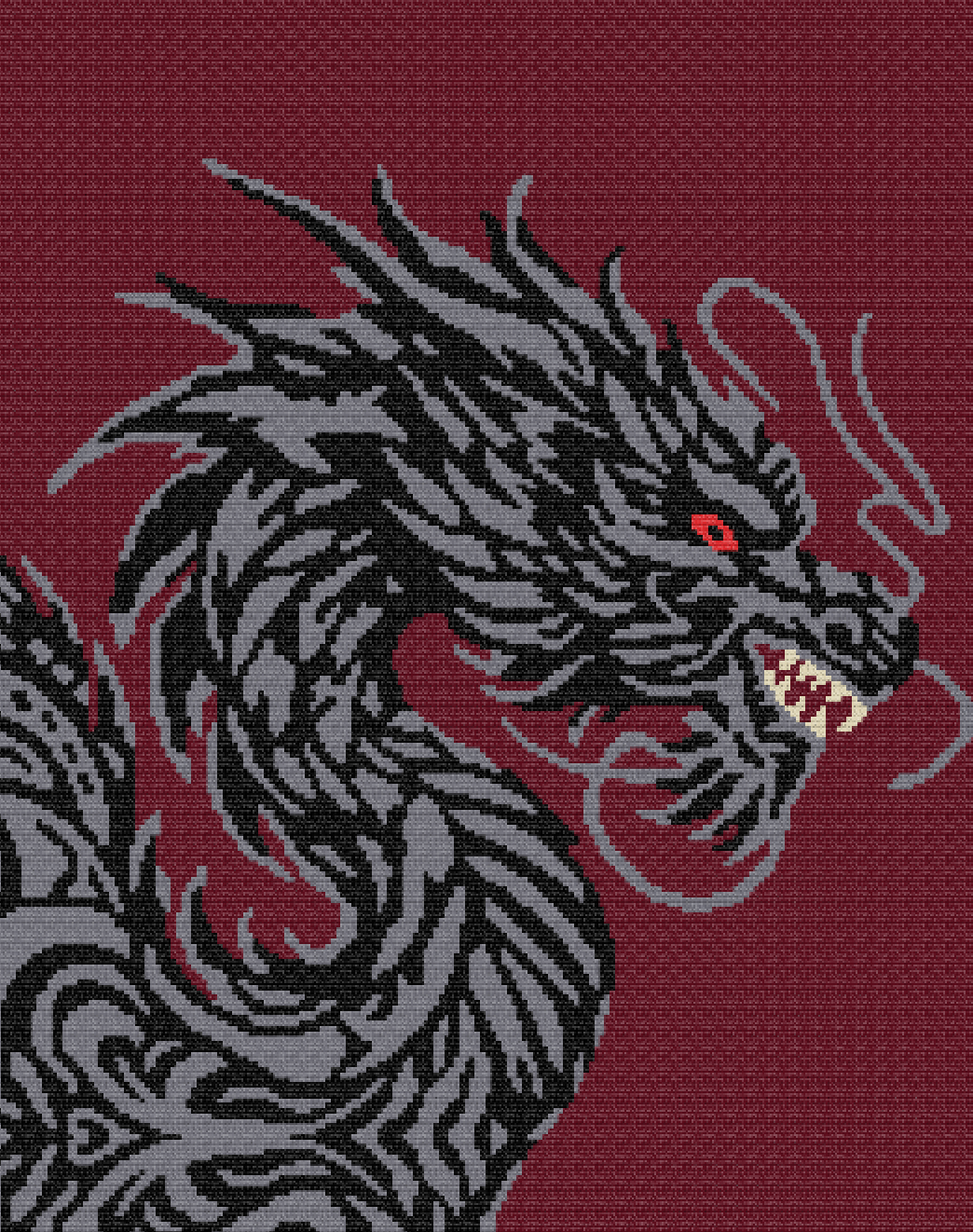 Dragon Crochet Pattern 192x240