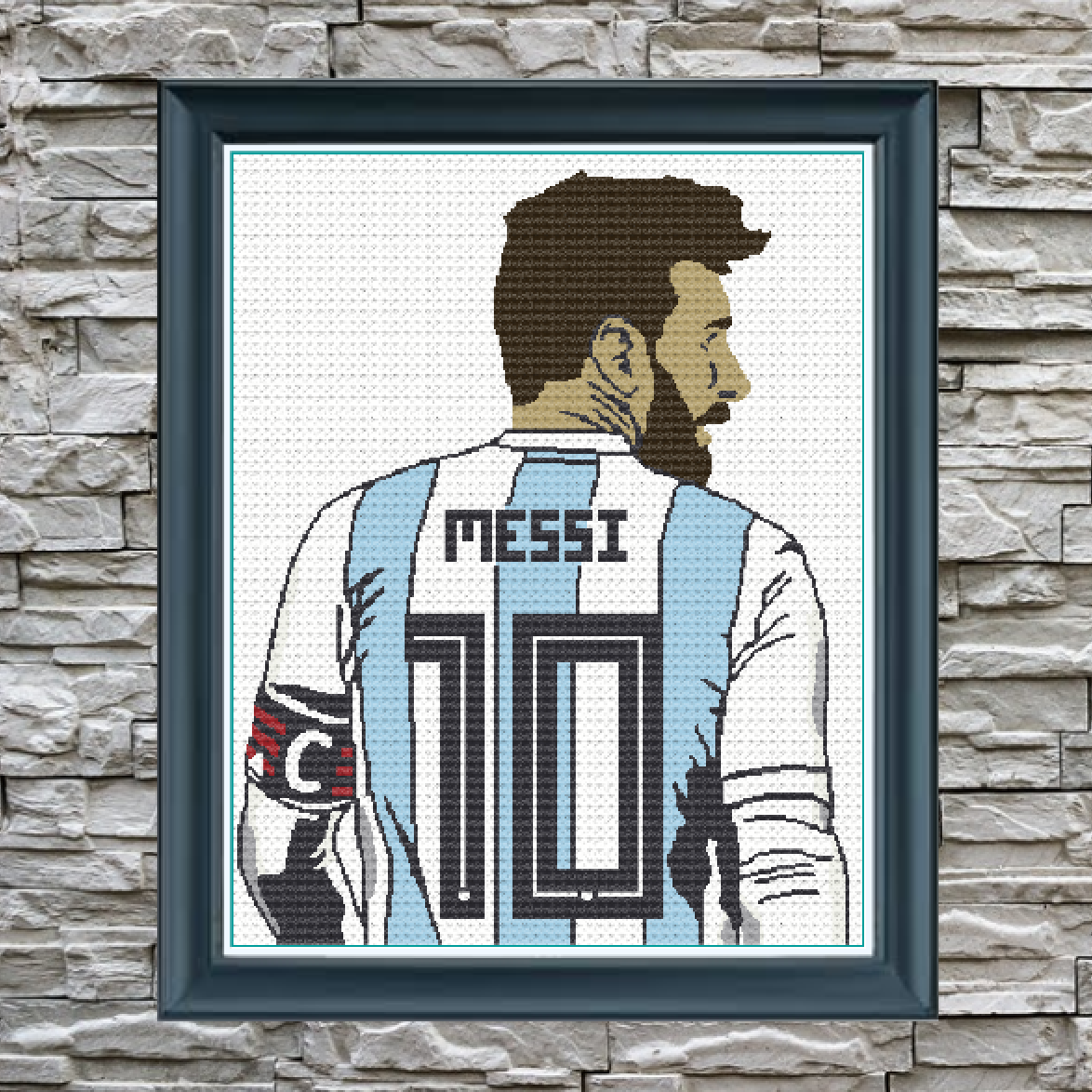 Messi Crochet Pattern 280x352