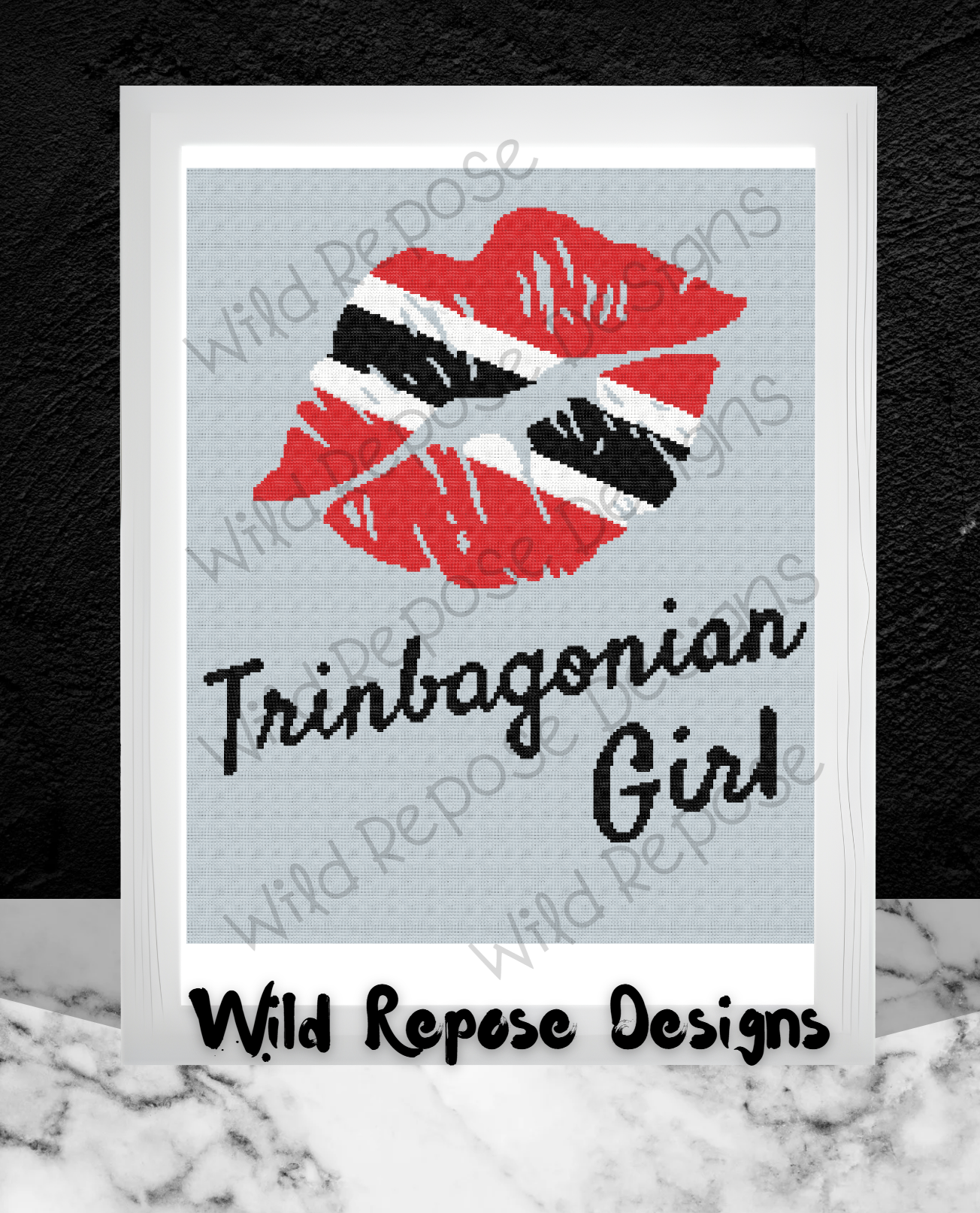 Lips Trinidad Tobago Crochet Pattern 192x240