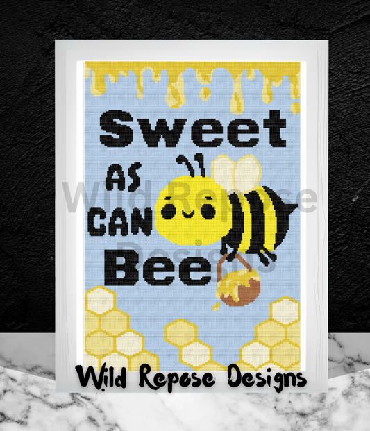 Sweet as can Bee Crochet Pattern 144x216