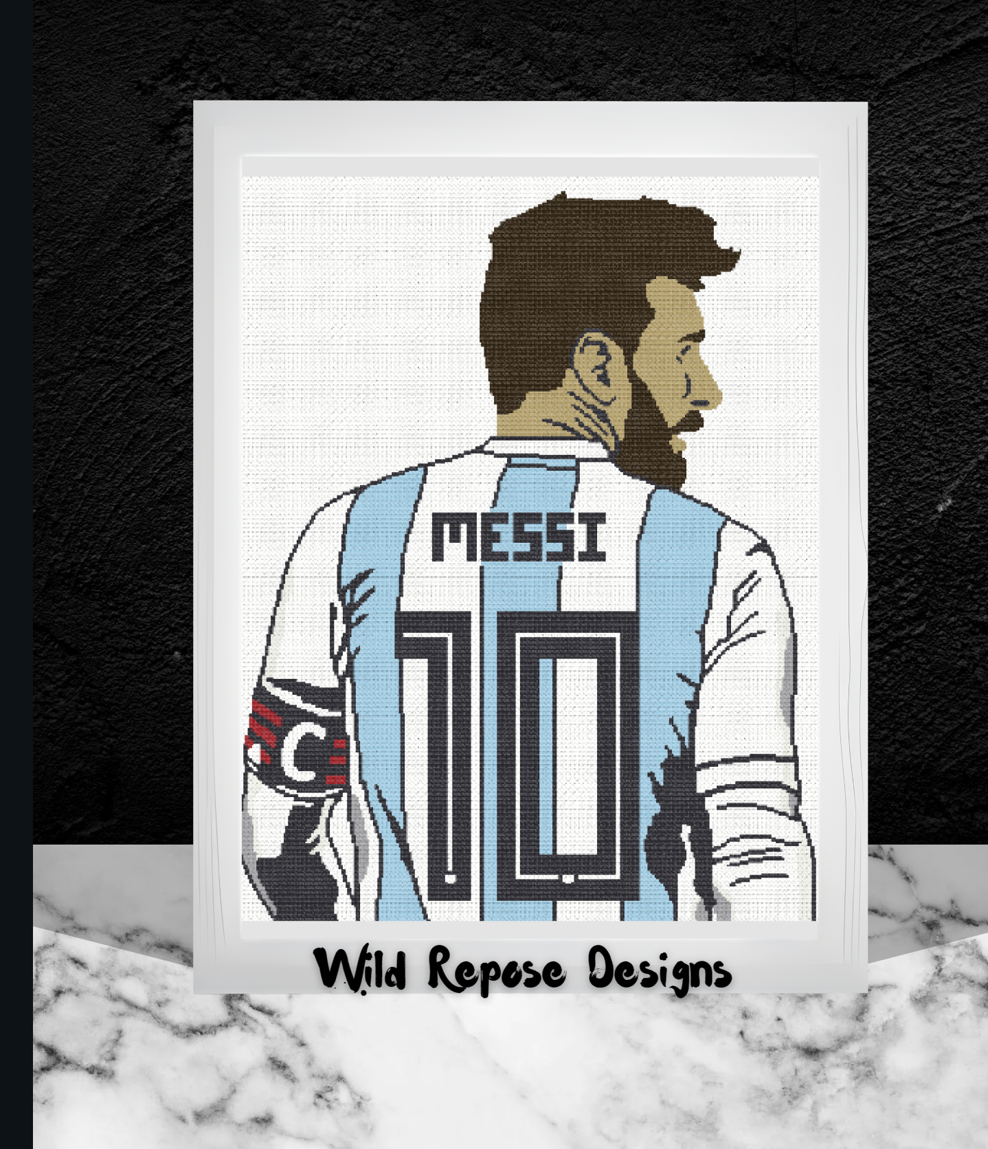 Messi Crochet Pattern 280x352